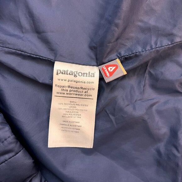 Patagonia Women's Nano Puff Jacket Navy Blue Sz XL - Picture 8 of 10